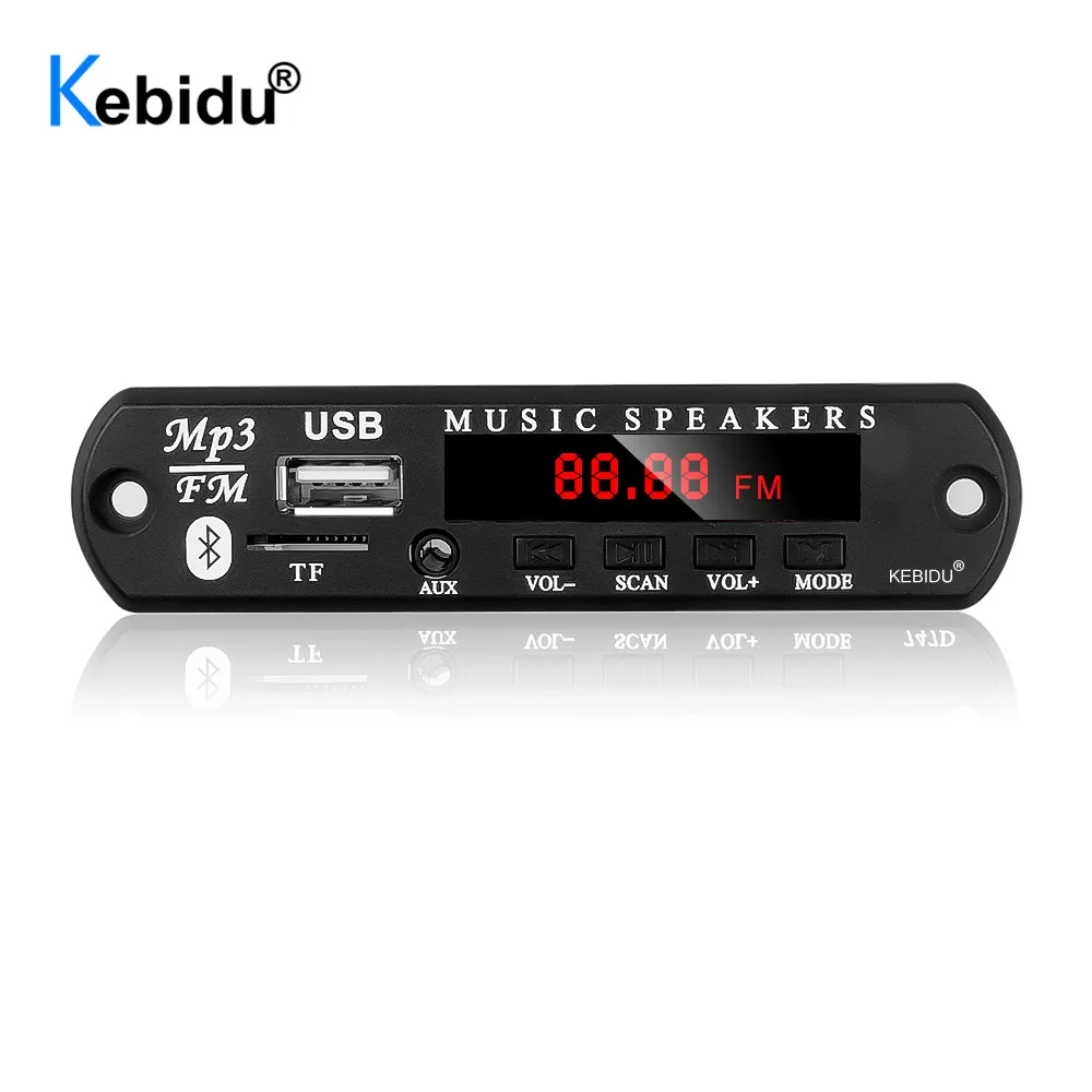 Kebidu 12 в беспроводной Bluetooth MP3 WMA декодер плата автомобильная аудиосистема плеер USB