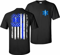 ems emt thin blue line nurse t shirt paramedic occupational summer cotton short sleeve o neck unisex t shirt new s 3xl