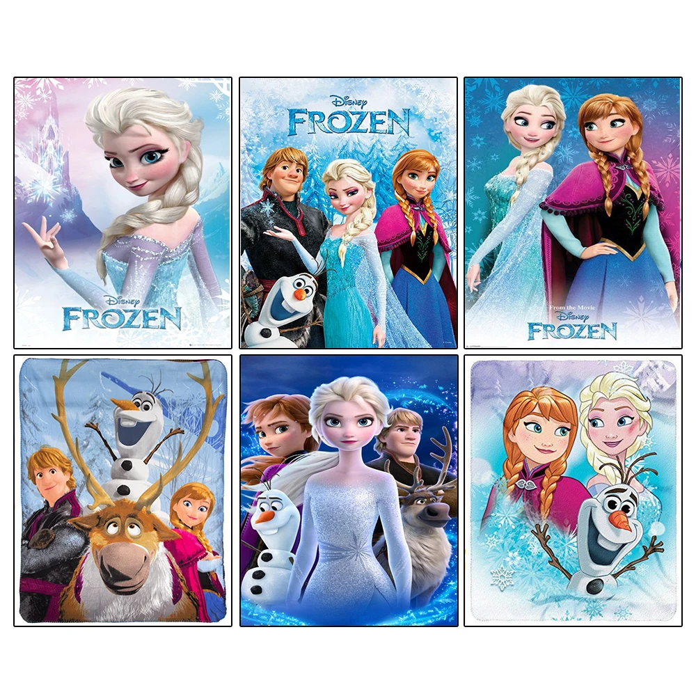 

Алмазная живопись «сделай сам» Disney, вышивка крестиком из мультфильмов «Холодное сердце», принцесса Эльза, Анна, вышивка стразы, мозаика, иск...