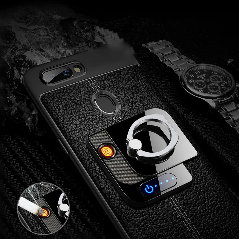 Индукционное кольцо Зажигалка пряжка огнестойкий материал смелый Электрический