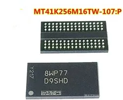 

MT41K256M16TW-107:P MT41K256M16TW-107 D9SHD FBGA96 DDR3 5pcs