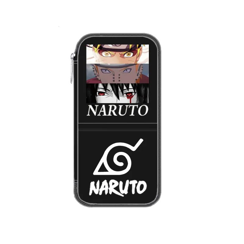 Чехол для карандашей NARUTO мультяшный держатель ручки чехол канцелярских
