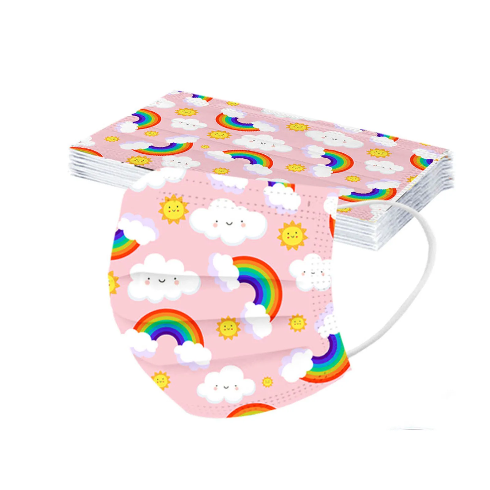 Маска одноразовая для детей 3 слоя 100 шт.|Маски| |