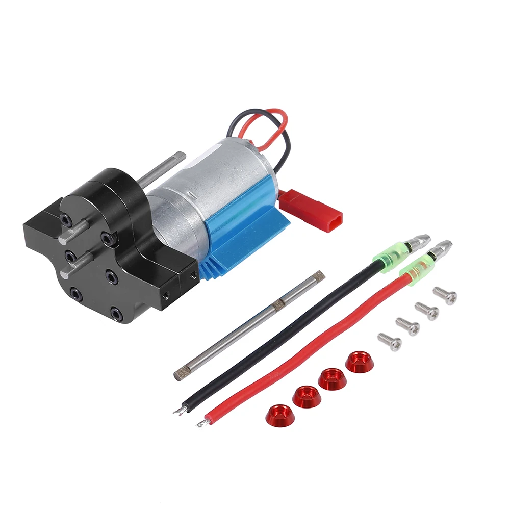 Metal Gearbox 370 Brushed Motor Speed Change RC Car Parts For 1/12 MN-D90 FJ-45 |