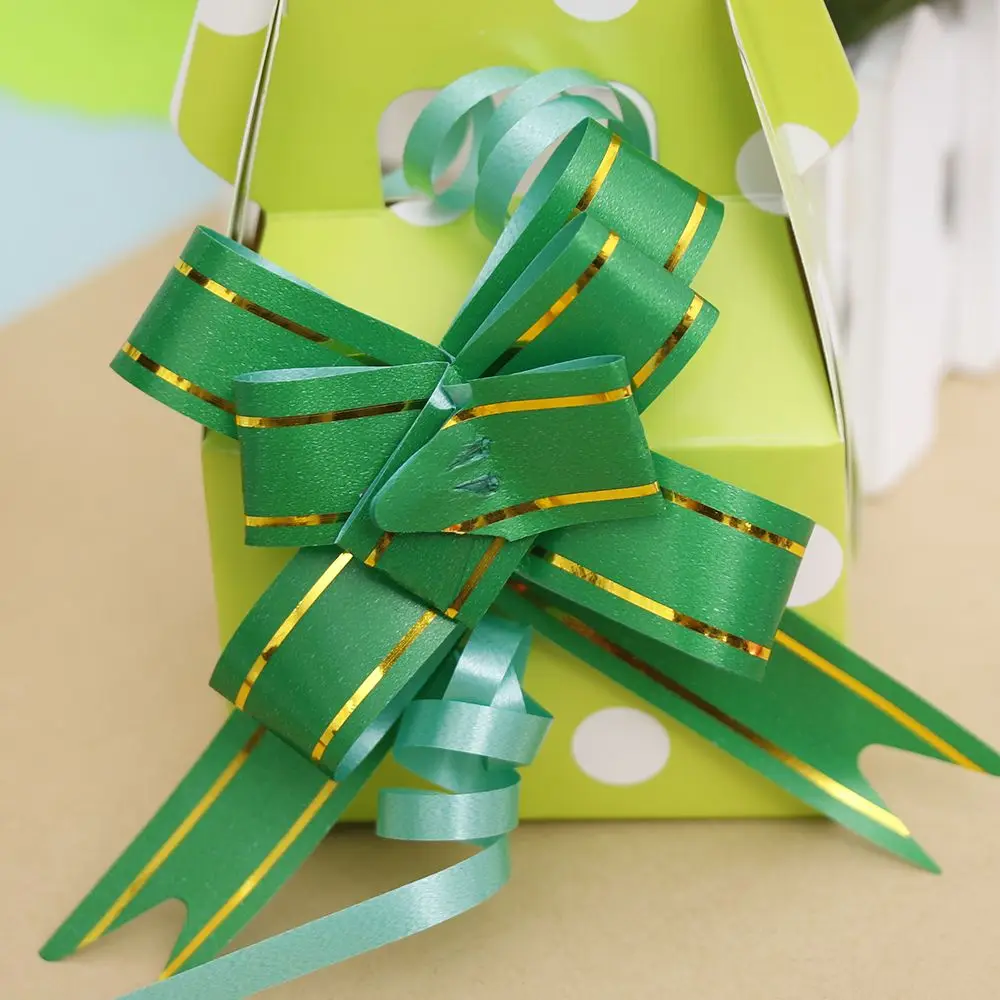 Подарочная упаковка лент с бантом 10 шт./лот подарочная свадебные принадлежности