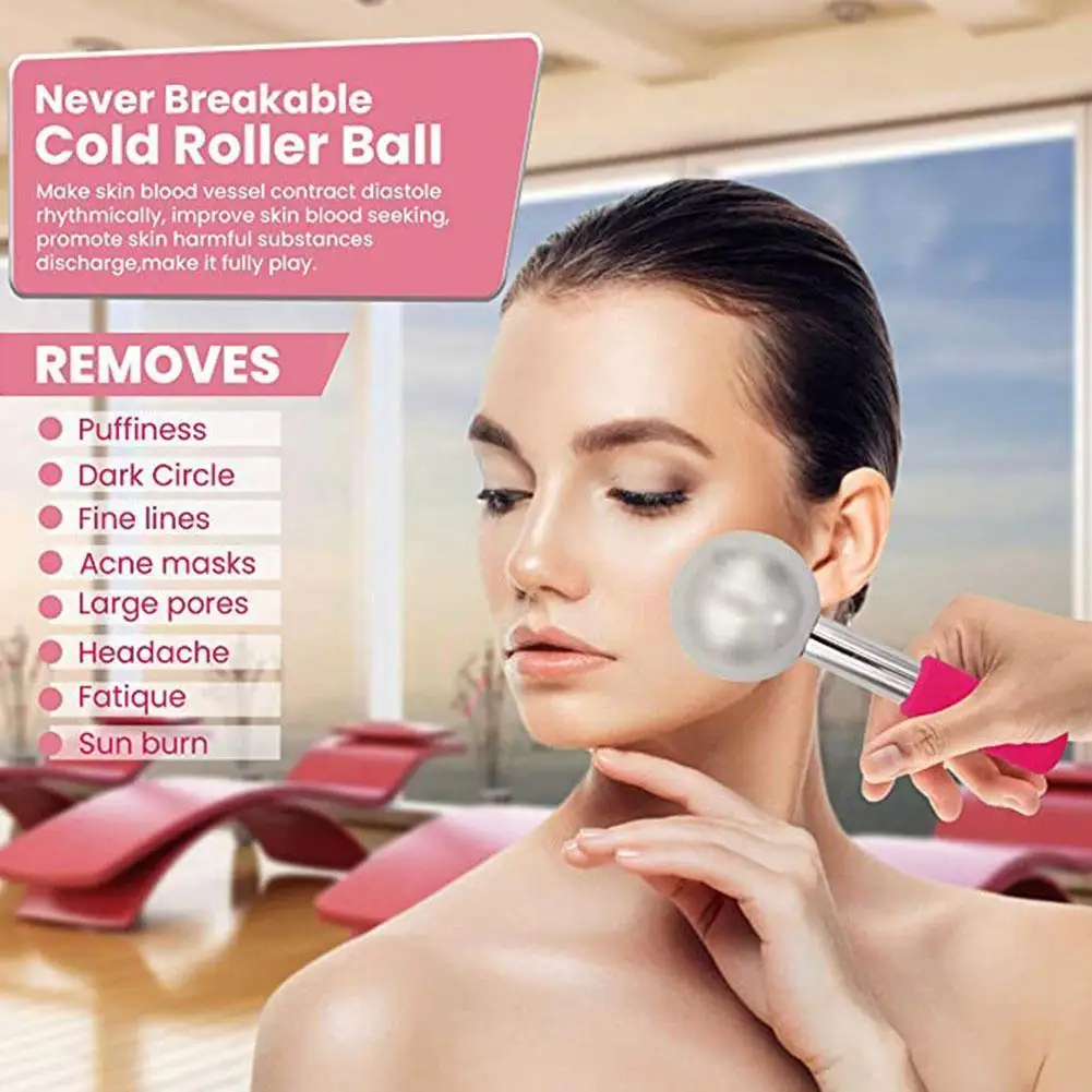 

1pair Eye massage ball Massage Beauty Eye Massager Water Eye massager Spier Globes Wave Roller W0C5