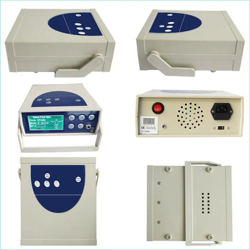 Health care ionic detox foot spa machine with far infrared belt detoxification liver ion cleanse wholesale 8pcs/lot |