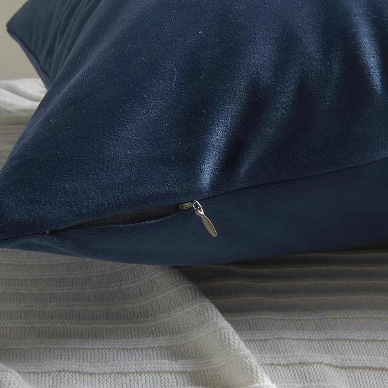 Бархатный Чехол для подушки 45x45 декоративная наволочка украшение дома диванная