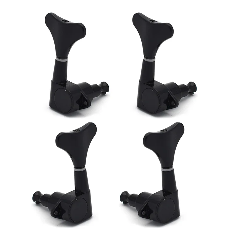 

Ohello 2R2L Black Bass Guitar Tuners Machine Heads for Electric Bass Tuning Peg Tuning Keys Freeshipping