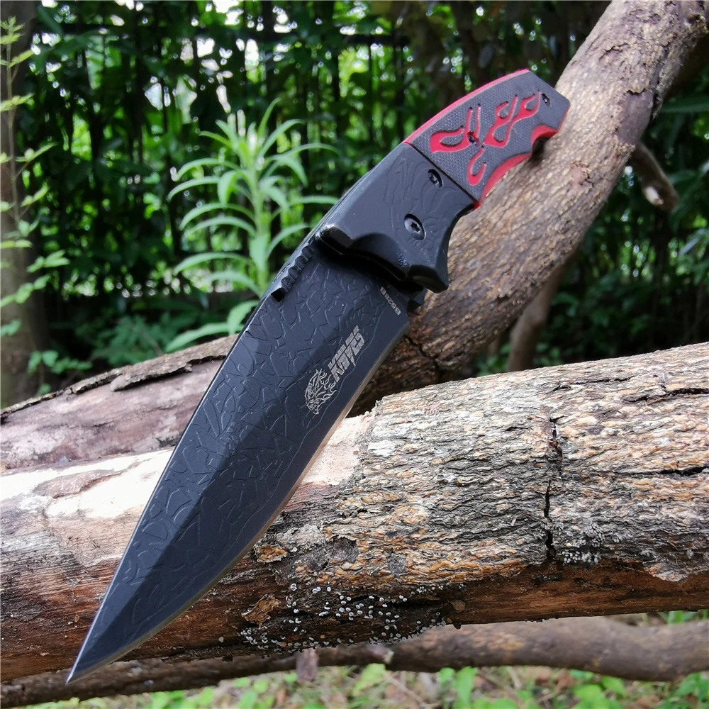 Складной нож с лезвием 8Cr13Mov Ручка G10 рыболовные ножи зажимом для талии подходит
