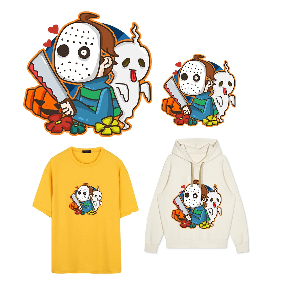 Пользовательские милые Хэллоуин мультфильм патчи Заводская оригинальная