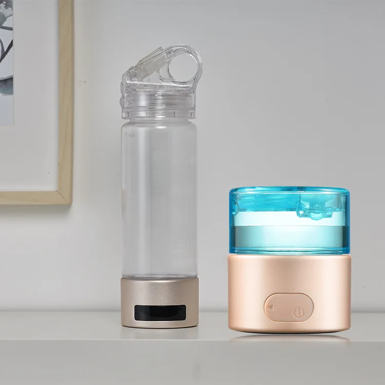 Светодиодный водородный генератор spe/pem чашка с фильтром для воды устройство