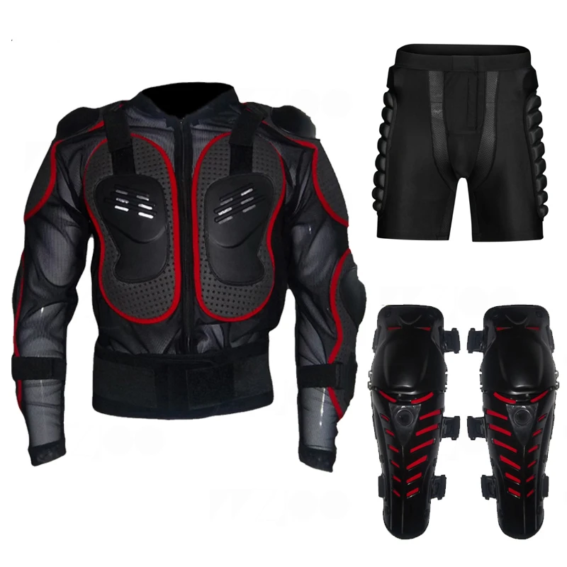Мужская мотоциклетная куртка бронированная защита для тела с защитой шеи|Жилет