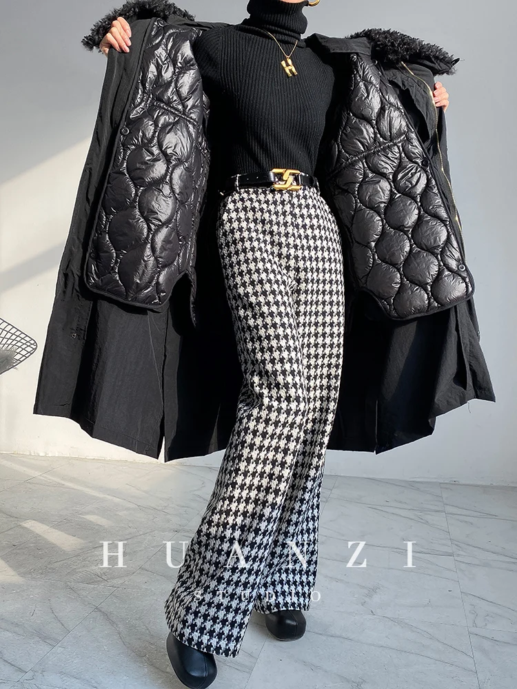 

HE SA custom triangle thin belt women retro personality fashion waist metal quality belt coat accessories elegant French belt