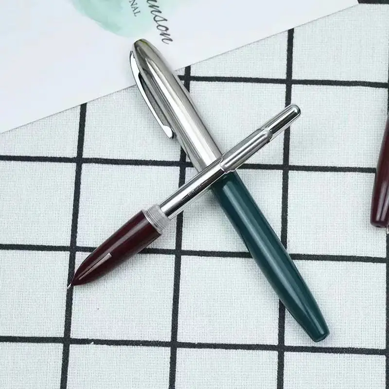 Ручка перьевая HERO 565 со стрелкой ручка из нержавеющей стали с тонким наконечником