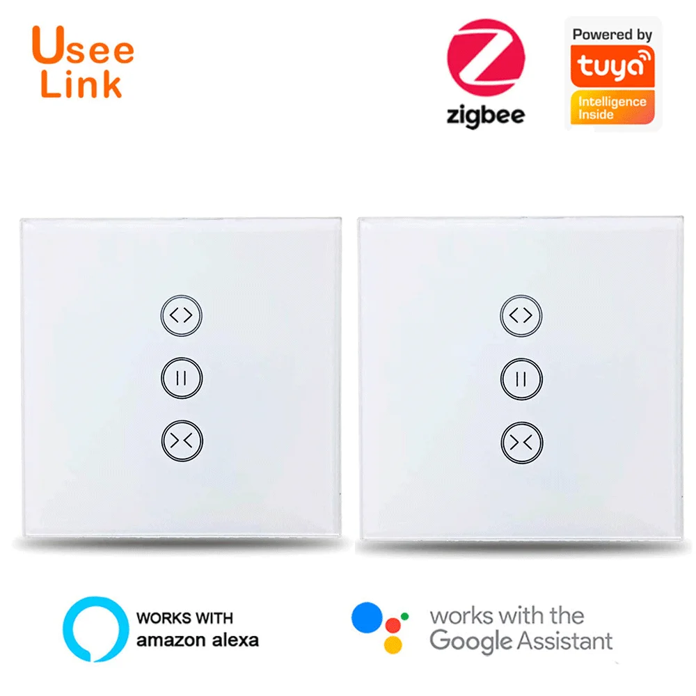 Умный выключатель Zigbee для штор переключатель сделай сам с голосовым управлением