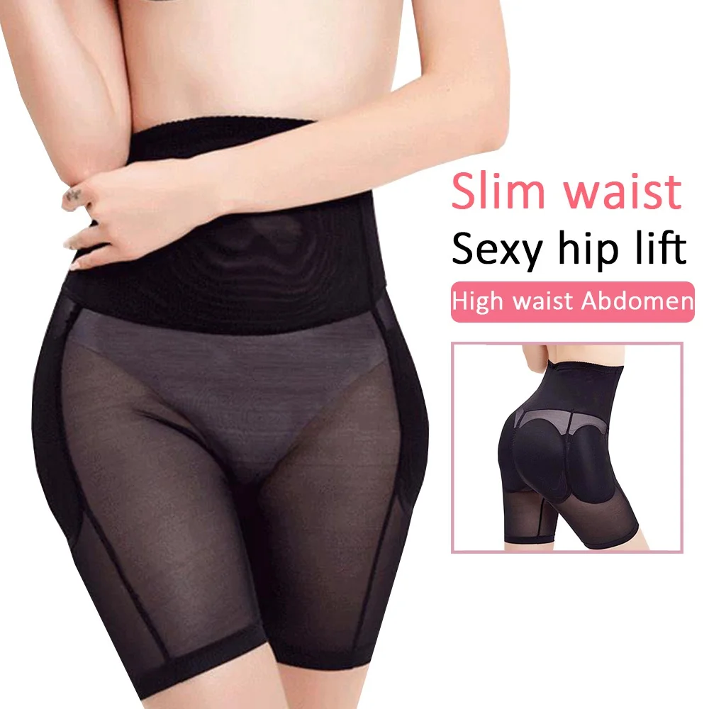 

Корректирующее белье для приклада, для женщин, 3D подкладка, бедра, 4 шт., накладки, усилители, поддельные трусики для контроля задницы, мягкие, для похудения, бедра, накладки
