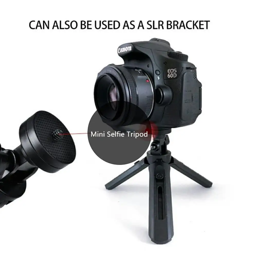 Мини штатив для телефона портативный Настольный камеры селфи со съемной шаровой