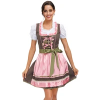4xl plus size womens german dirndl dress traditional bavarian beer girl oktoberfest costumes