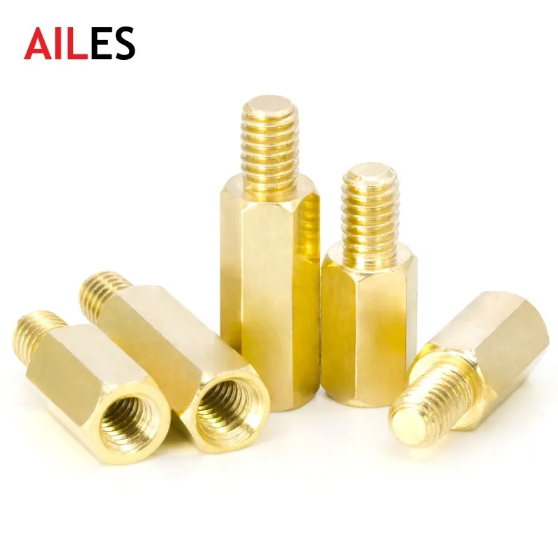 M4 Шестигранная латунная Проставка винт стойка печатная плата компьютер