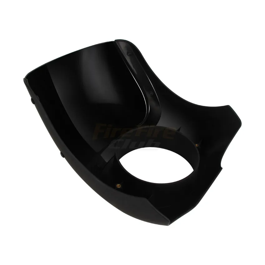 Вилочные трубки черные мотоциклетные фары обтекатели комплекты креплений