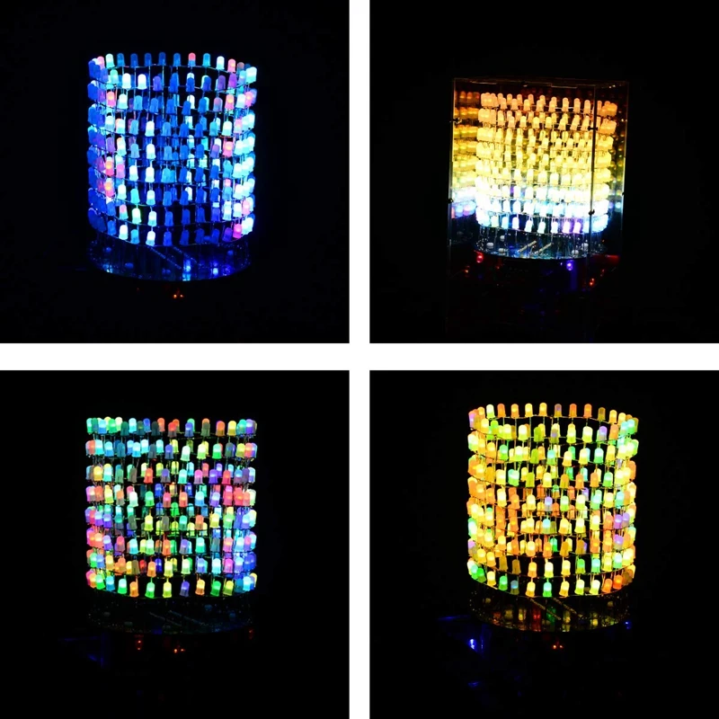 Светильник для пайки колонны цилиндрический набор звукового спектра DIY Набор