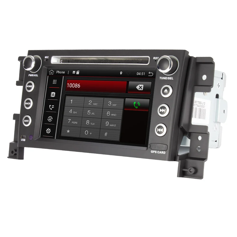 Eunavi Android 10 автомобильный Радио мультимедиа для Suzuki Grand Vitara 2005 2012 Аудио Видео