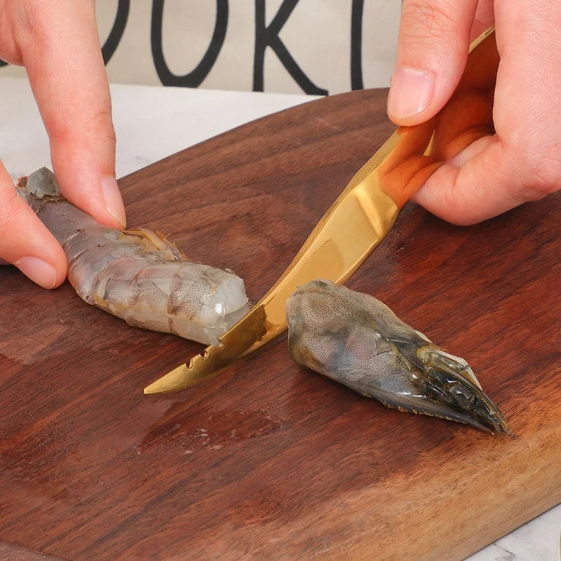 

8Pcs Stainless Steel Scalpel Color Sheller Stainless Steel Scalpel Line Scalpel Practical Seafood Tool