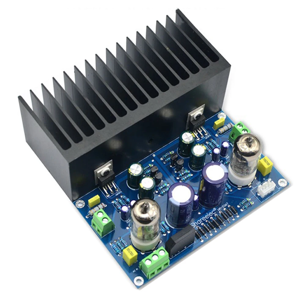 6J1 LM1875 PCB DIY Home Electronic HIFI Components Circuit Audio High Fidelity 25W+25W Vacuum Tube Amplifier Board Kit Power | Электроника