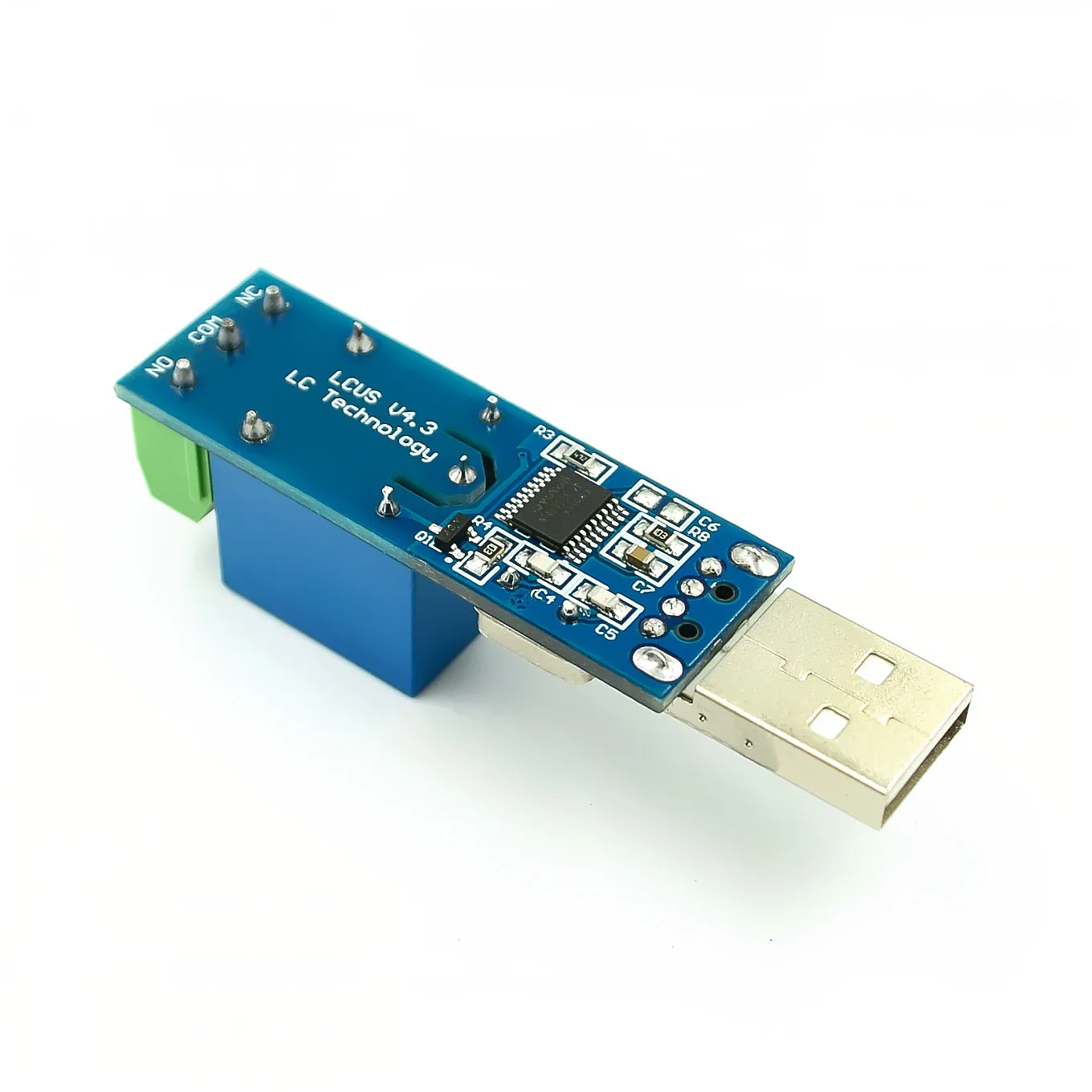 LCUS-1 type 1/2 channel USB Relay Module Electronic Converter PCB Intelligent Control Switch | Электронные компоненты и