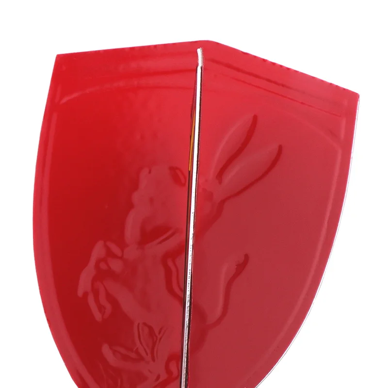 Металлическая алюминиевая креативная 3d-наклейка с логотипом осла эмблема значок