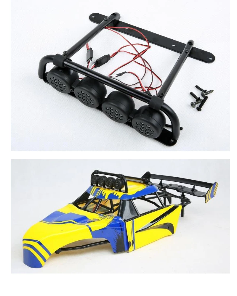 Светодиодный светильник на крышу для автозапчастей HPI baja 5t rofun 5T/5SC/FT|Детали и