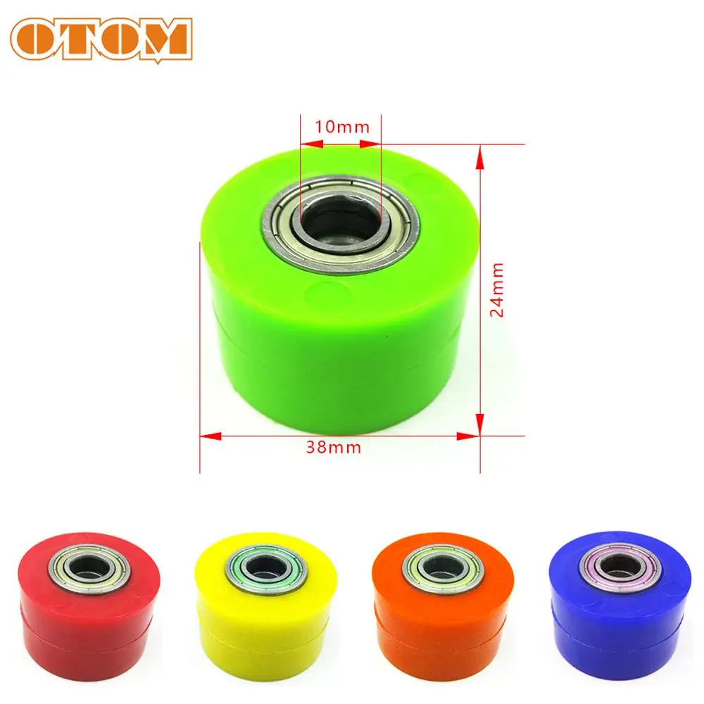 OTOM 5 видов цветов Kit 8 мм 10 Приводной цепной ролик шкив натяжитель колеса