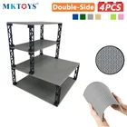 MKTOYS 4 шт. кирпичи Базовая пластина 32*32 точек Улучшенная двухсторонняя серая зеленая многоцветная Классическая пластина для строительных блоков Базовая пластина