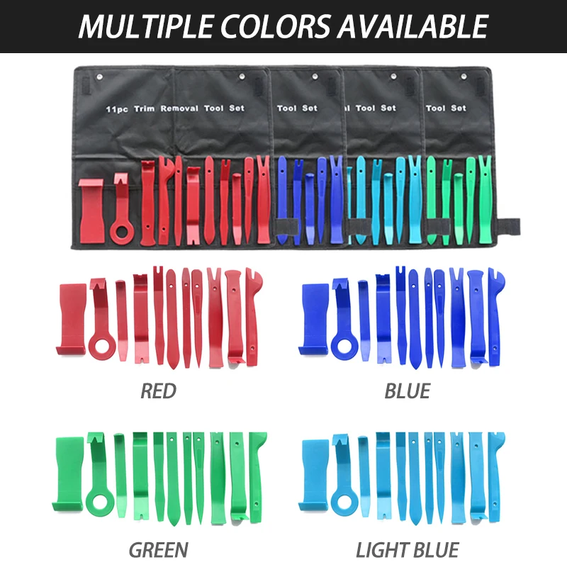 11/13 шт. инструмент для разборки автомобильной аудиосистемы пластиковый прут
