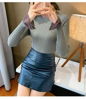 women sweater and pullover female jersey jumper pull femme autumn winter cashmere knitted gray22