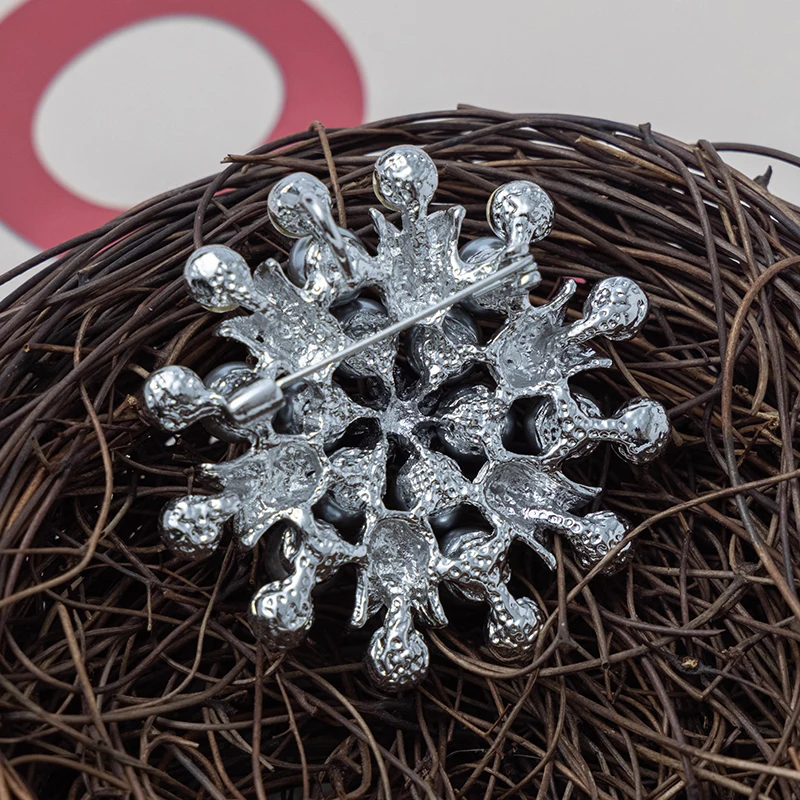 Нежная черная брошь в виде цветка булавки для женщин свадебные украшения