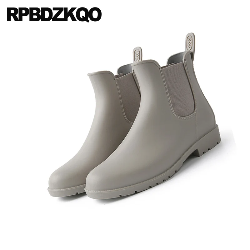 Пинетки трендовая обувь на плоской подошве для дождливой погоды женские