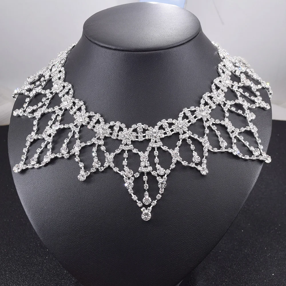 1 ярд хрустальные стразы стеклянная бахрома обрезка Пришивные нашивки сделай сам