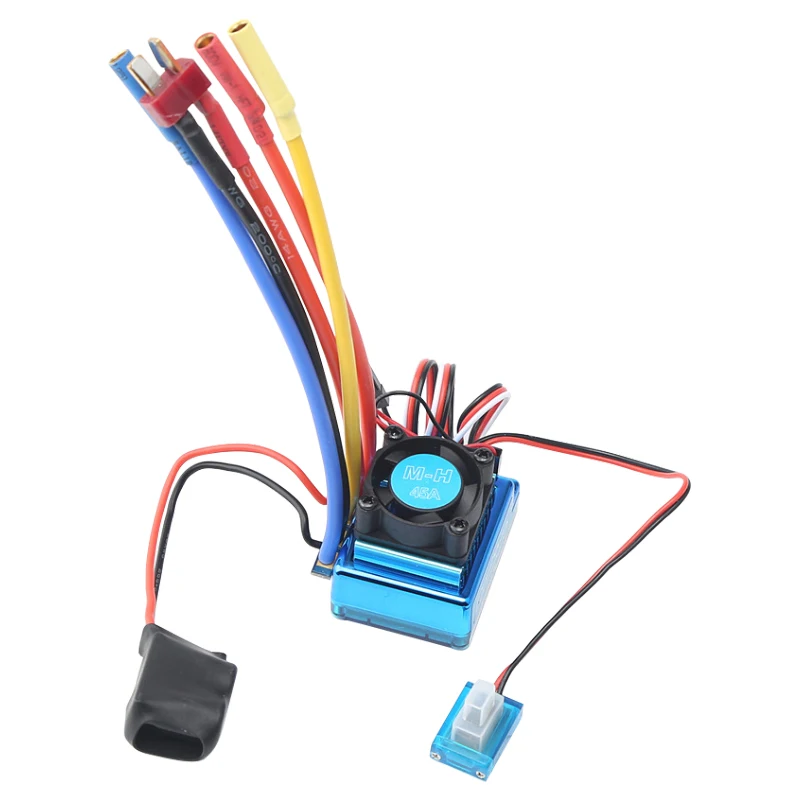 

Good Sale 3650 3100KV Brushless Motor &45A ESC + Heat Sink Combo Power System for 1:8 1:10 RC Car RC Boat Part