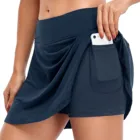 Женские теннисные юбки, внутренние шорты, эластичные спортивные гольфы с карманами, Юбка в стиле Харадзюку, сексуальная готическая одежда, Женская одежда