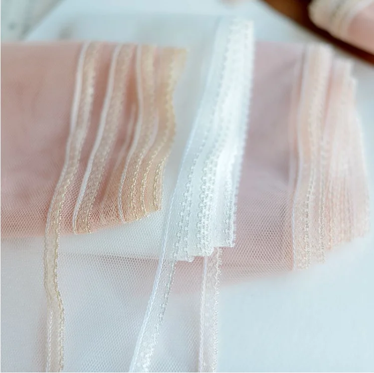 Изысканная вышитая Свадебная кружевная ткань 1 метр свадебная декоративная