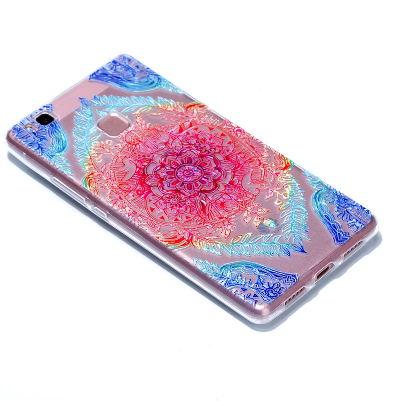 Горячая распродажа! Marvel color Tree кристально чистый ударопрочный чехол для Huawei P9 Lite
