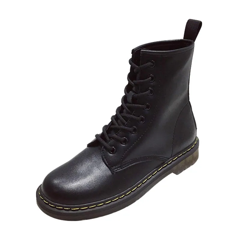 Bootee/ женские ботинки на низком каблуке; женские ботильоны; роскошные дизайнерские ботинки с круглым носком; женские короткие ботинки со шнуровкой в стиле рок