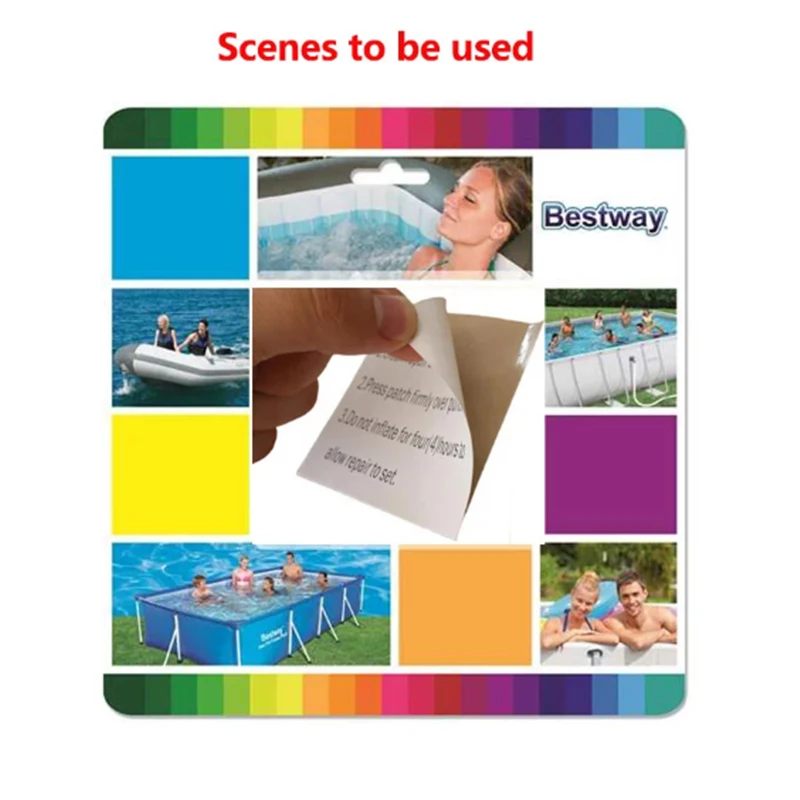 30 шт. плавательный поплавок ремонтная заплатка ПВХ бассейны надувные игрушки