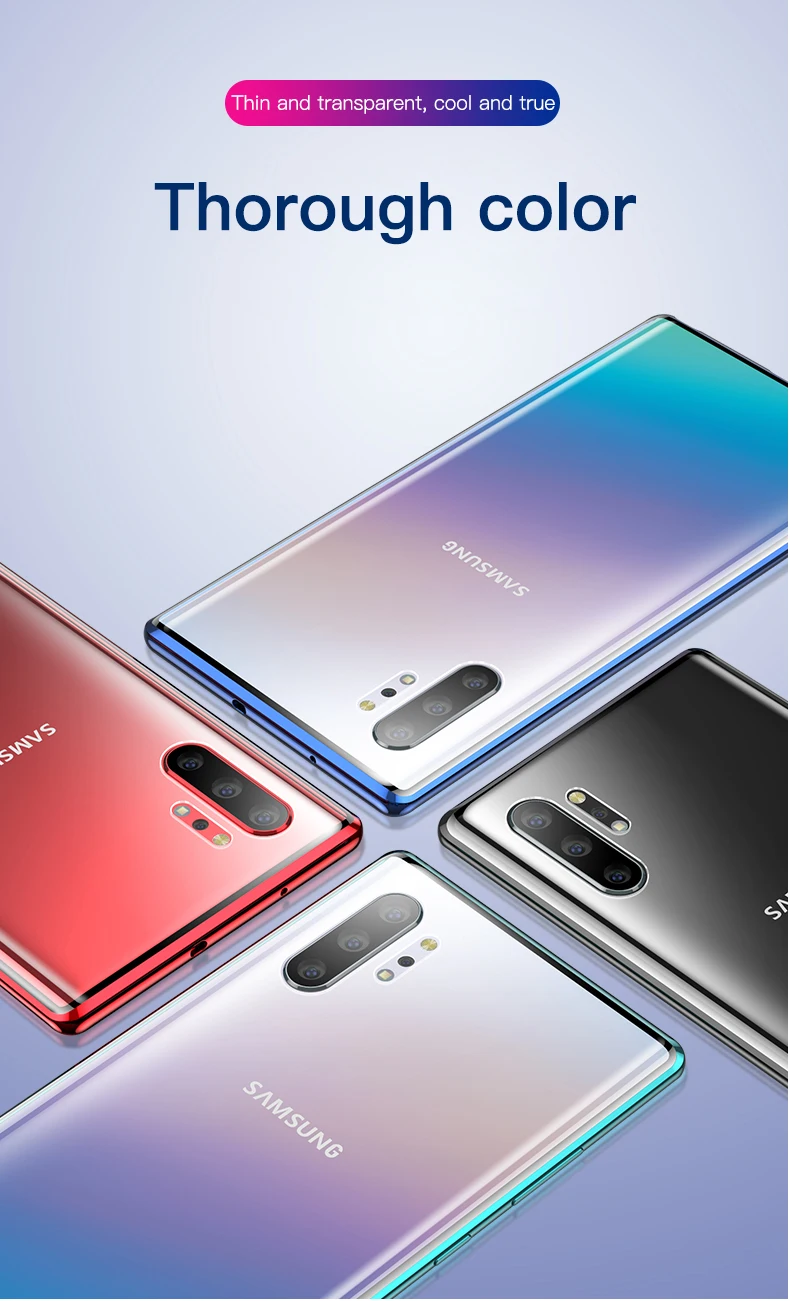 Магнитный металлический стеклянный чехол для телефона samsung Galaxy Note 10, 9, 8, S10, E, 5G, S9, S8 Plus, защитный чехол на магните