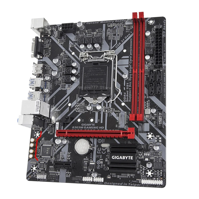 Bestellen LGA 1151 Gigabyte B365M GAMING HD Motherboard DDR4 2666MHz VGA DVI 9th-Gen I7 I5 I3 Cpu Desktop Intel B365 Placa-Mãe 1151 Neue