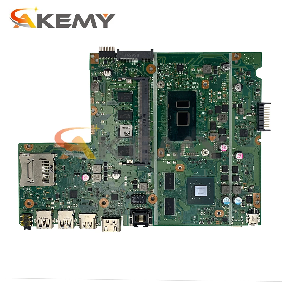 X541UVK оригинальная материнская плата V2G с графическим процессором GT940M, процессором I3 I5 I7 6-го поколения, 7-го поколения и 8 ГБ оперативной памяти для ноутбука ASUS X541UJ X541UV X541U.