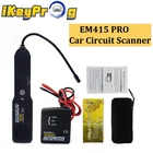 EM415pro трекер Диагностика тона линия эхолот EM415 PRO 6-42 В постоянного тока автоматический сканер цифровая Диагностика автомобильный трекер короткого кабеля