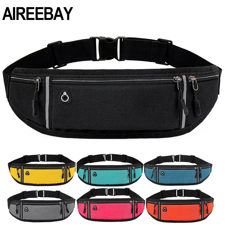 ~~ Большая распродажа Спортивная поясная сумка для бега водонепроницаемая